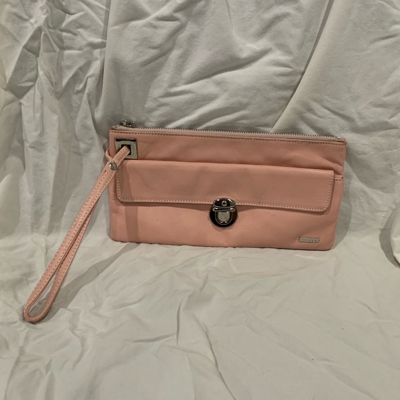 Perlina Learher Zip Wallet Clutch - Picture 1 of 9